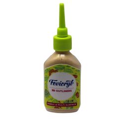 Fevicryl 3D Outliner 352 Pearl Metallic Gold